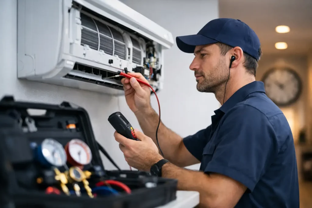 Assistência técnica ar-condicionado 24 horas